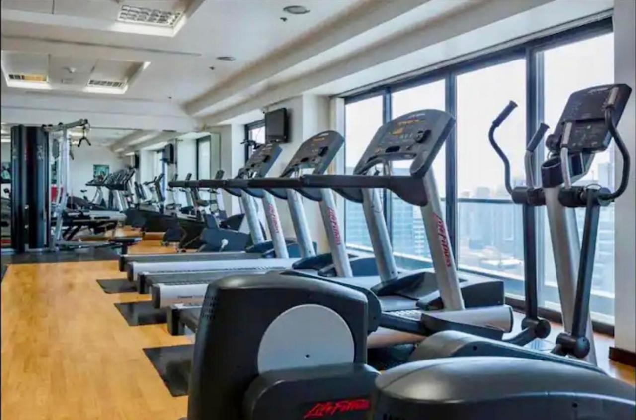 Luxury Modern Studio In Jlt With Amazing View & Rooftop Pool - Sleeps 3 Dubai Ngoại thất bức ảnh